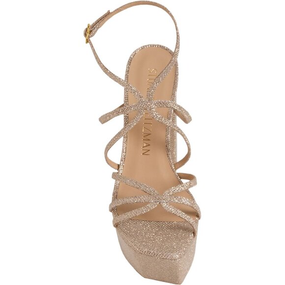 Stuart Weitzman Made in Spain BarelyThere SQHI Platform Sandals (For Women) - Picture 2 of 5